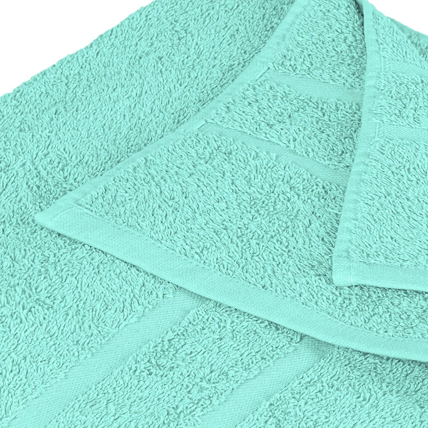 STICKANDSHINE Frottee-Handtücher · Mint · 100% Baumwolle · 500 g/m²